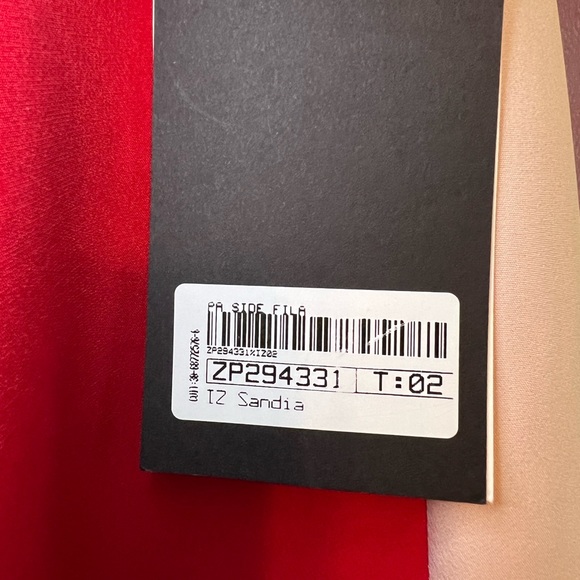 Fila x Desiderata | track flare pant with front slit nwt - Picture 3 of 11